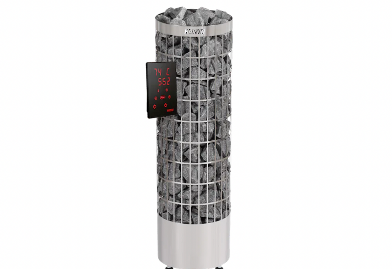 Harvia Cilindro XW WiFi elektrisk saunaovn – 9 kW PC90XW