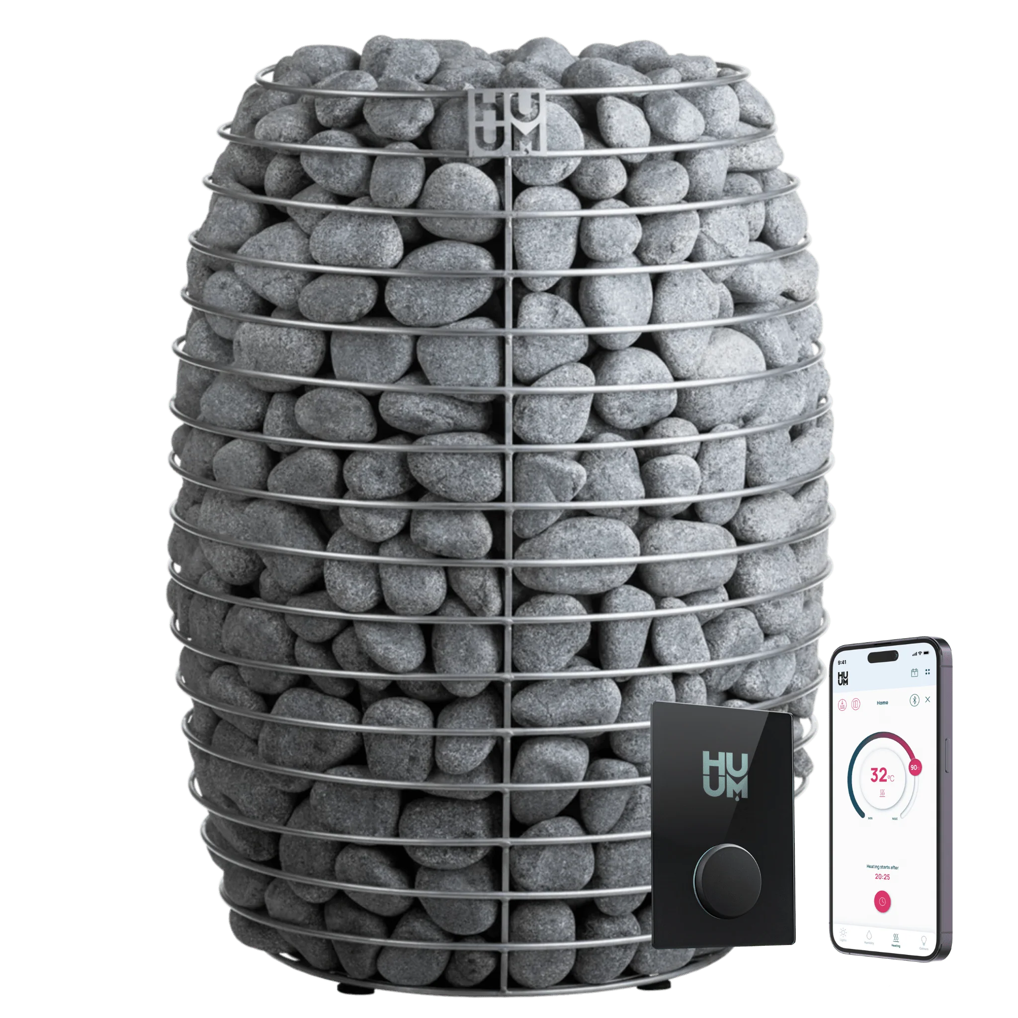 Elektrisk Hive HUUM Pakke - UKU WiFi-kontroll