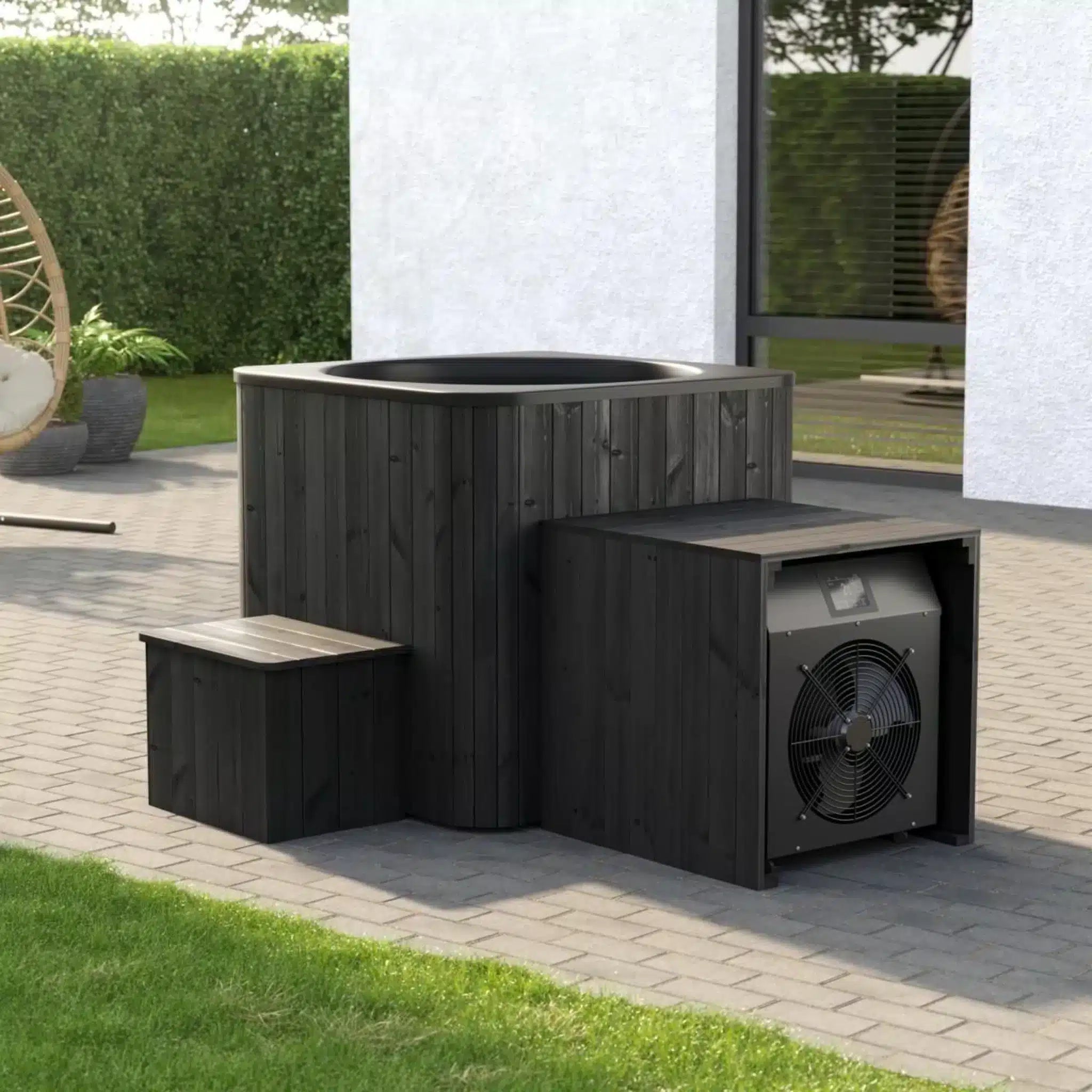 Kaldtvannskar ICON – ergonomisk sete (svart edition)