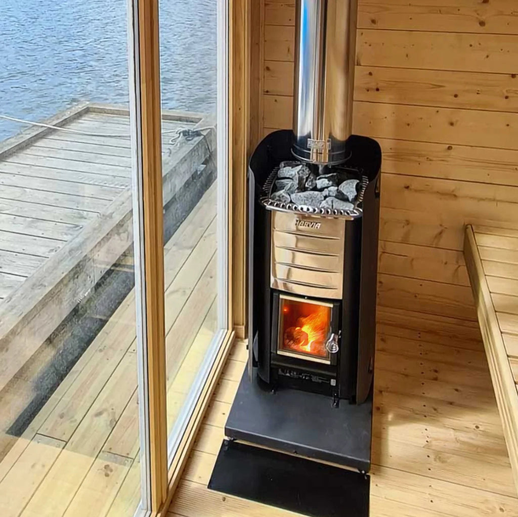 Harvia M3 vedfyrt saunaovn – klassisk og driftssikker