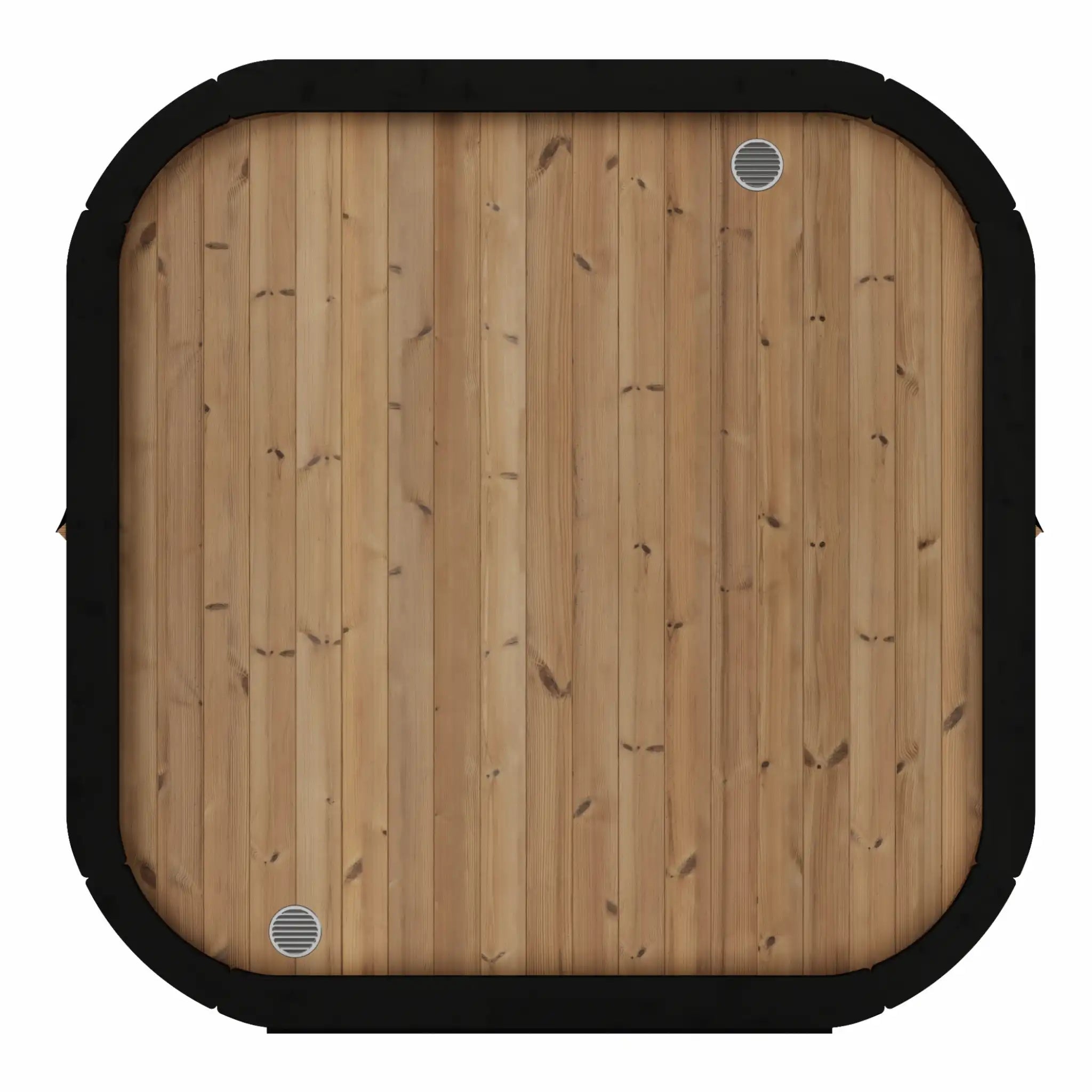 ICON 220 sauna – thermowood med hel glassfront