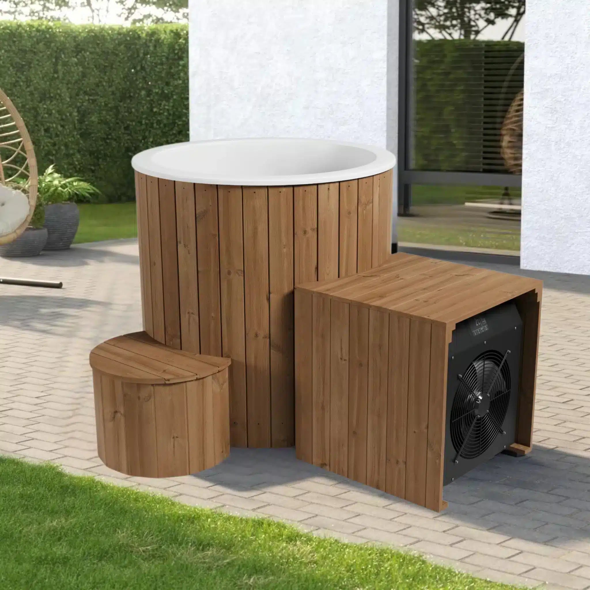 Kaldtvannskar 100 – ergonomisk sete (svart edition)